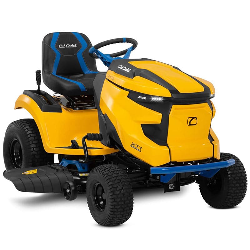 Cub Cadet XT1 LT 42 E Electric Ride On Mower YARDWORX